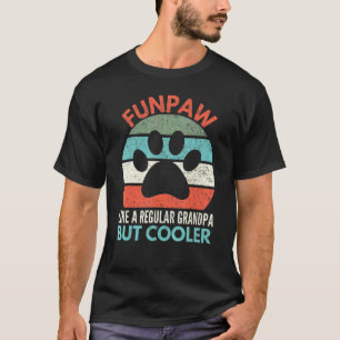 Camiseta Vovô De Funpaw Como Um Vovô Comum, Mas Mais Frio