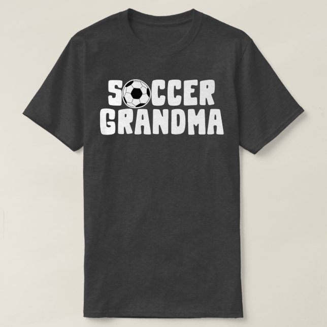 Camiseta Vovó de futebol para vovó (Frente do Design)