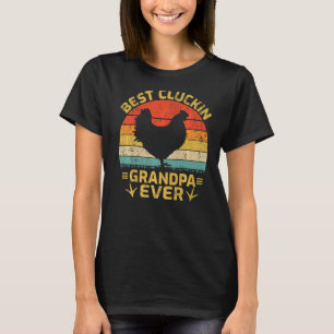 Camiseta Vovô De Galinha Vintage De Melhor Agrupamento
