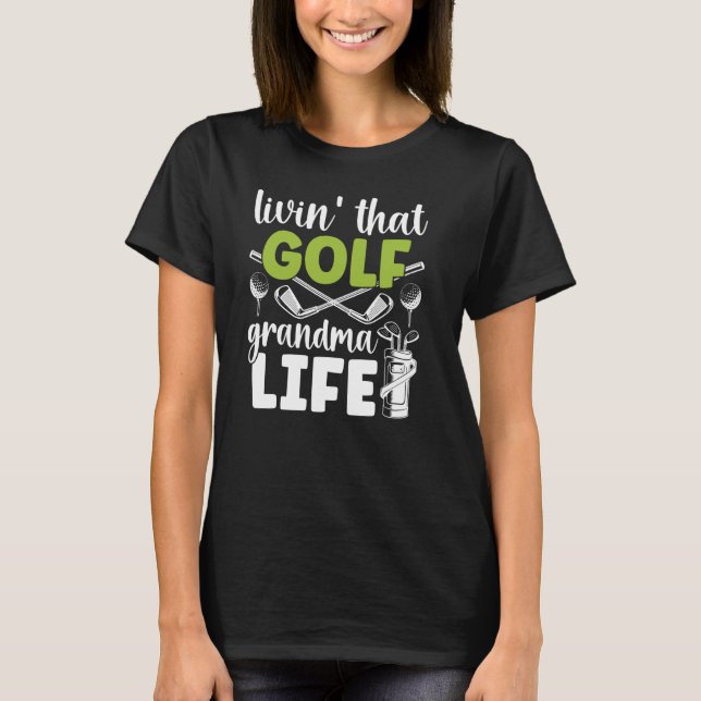 Camiseta Vovó De Golfe Vovó De Golfe Vovó De Golfe (Frente)