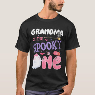 Camiseta Vovó De Halloween De Um primeiro aniversario Spook