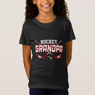 Camiseta Vovô De Hóquei Para Homens Vintage Dia de os pais