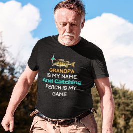 Camiseta Vovô De Pesca Perch