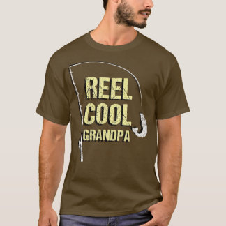 Camiseta Vovô de pescaDia de os pais de Pai engraçado Pesca