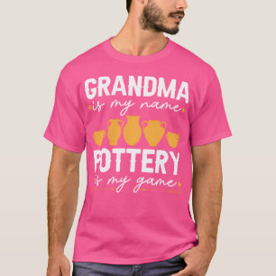 Camiseta Vovó de Potteria Engraçado Artista Cerâmica Avó Av