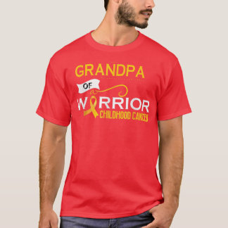 Camiseta Vovô De Um Guerreiro De Cancer Infantil407