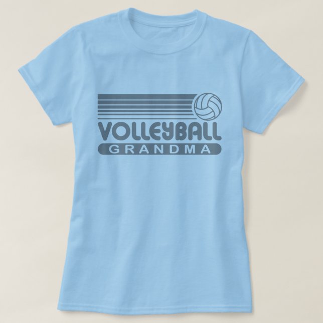 Camiseta Vovó de vôlei (Frente do Design)