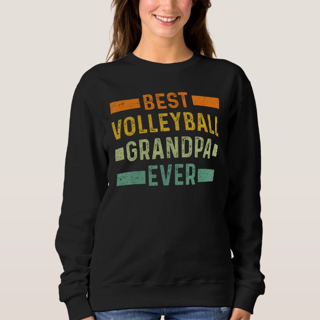 Camiseta Vovô De Voleibol legal: Melhor Vovô (Frente)