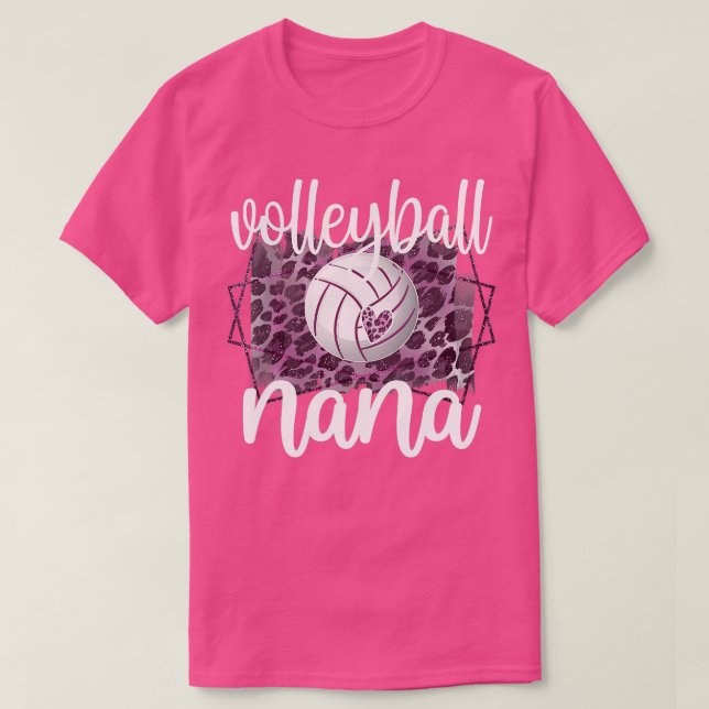 Camiseta Vovó De Voleibol Nana (Frente do Design)