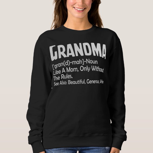 Camiseta Vovó dia de as mães Como Uma Mãe Só Sem (Frente)
