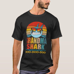 Camiseta Vovó Dia de as mães doo doo Sharon Retro Vintage