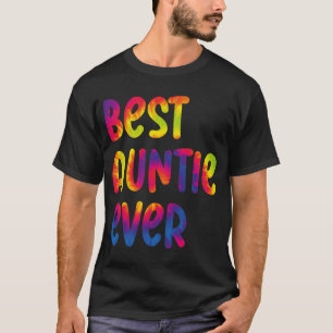 Camiseta Vovó Dia de as mães Melhor Tia Nunca Tie Dye
