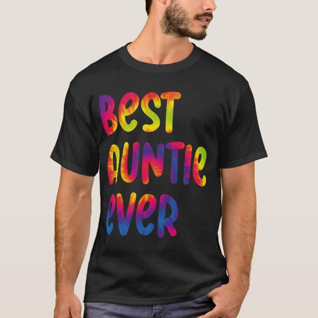Camiseta Vovó Dia de as mães Melhor Tia Nunca Tie Dye (Frente)