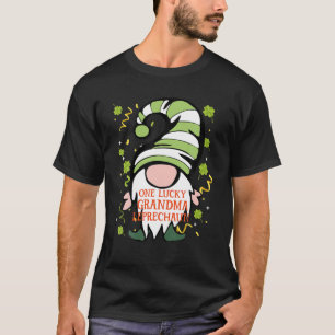 Camiseta Vovó Dia de São Patrício Engraçado Família Lu
