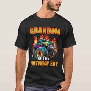 Camiseta Vovó do Aniversário do Monstro do Aniversário