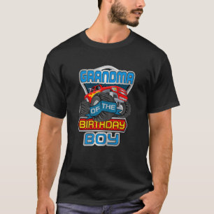 Camiseta Vovó Do Aniversário Monster Truck P