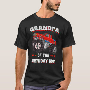 Camiseta Vovô Do Aniversário, Pais Monstro T