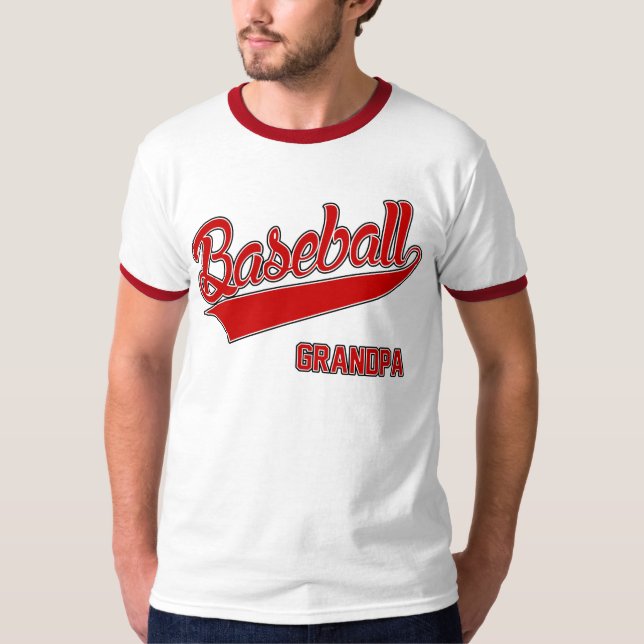 Camiseta Vovô do basebol (Frente)