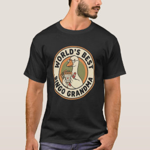 Camiseta Vovó do Bingo Mais Incrível do Mundo