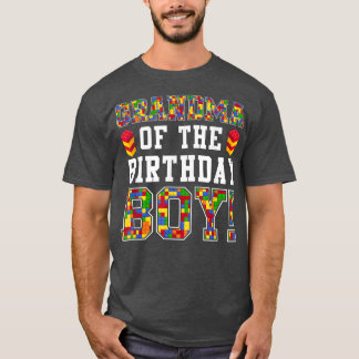 Camiseta Vovó Do Bloco Birthday Boys Ki