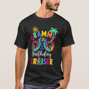 Camiseta Vovó do Cruiser de Aniversário Correspondência Fam