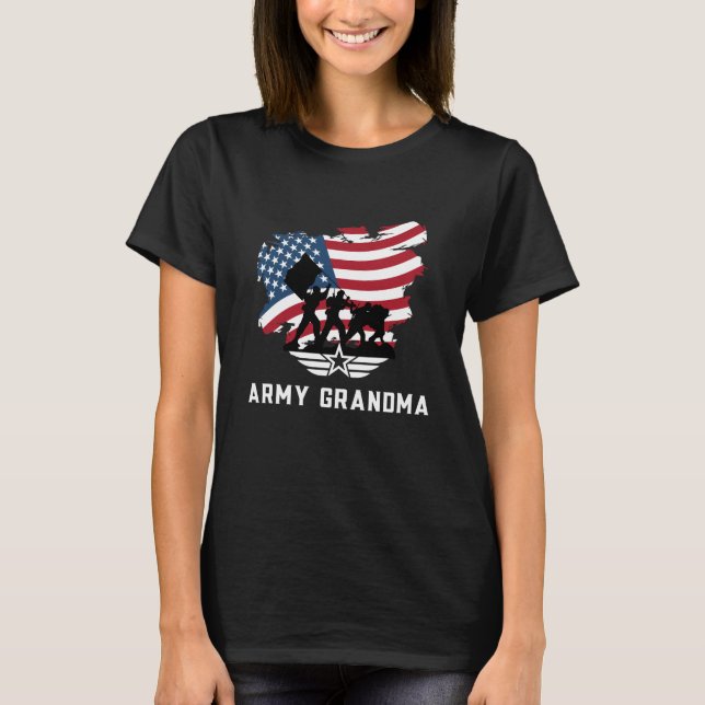 Camiseta Vovó do Exército (Frente)