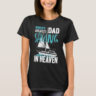 Camiseta Vovô do Grande Pai Velejando na Família do Céu