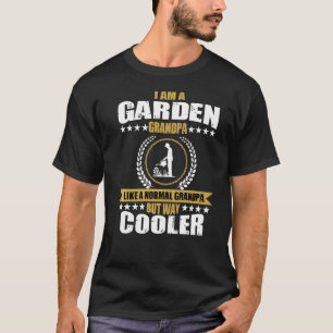 Camiseta Vovô do Jardim Excelente do Mens dizendo amor me j
