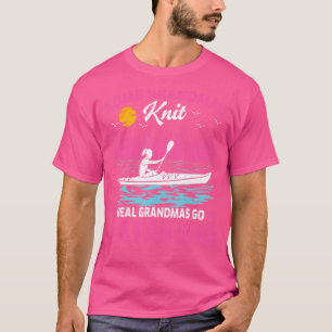 Camiseta Vovô do Knnô Verdadeiro Vai Kayaking