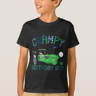 Camiseta Vovô do menino no aniversário buraco em um amante