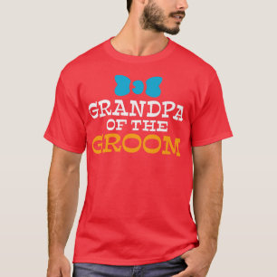 Camiseta Vovô do Pai da Família Casada do Groom Avô