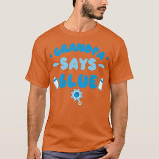 Camiseta Vovô do Partido Revelação de Gênero do Team Boy di