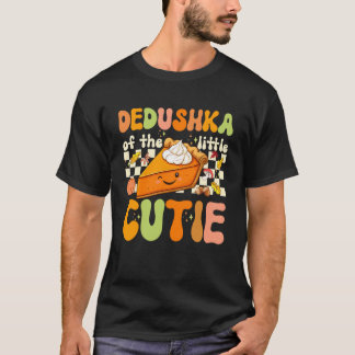 Camiseta Vovô do Pequeno Pumpkin Pie de Ação de Graças Cuti