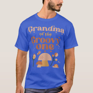 Camiseta Vovó do primeiro aniversario Groovy One Boho