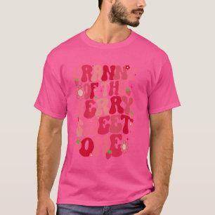 Camiseta Vovó Do Primeiro Morango Doce Da Baga