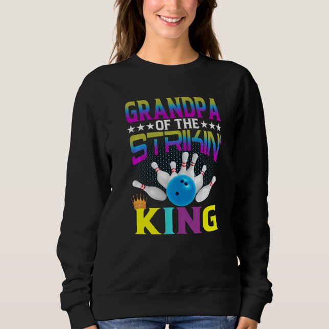 Camiseta Vovô Do Rei Em Greve Da Boliche B (Frente)