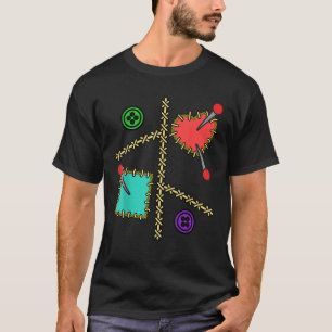 Camiseta Vovô Doll Costume Mulheres Meninas Crianças Hallow