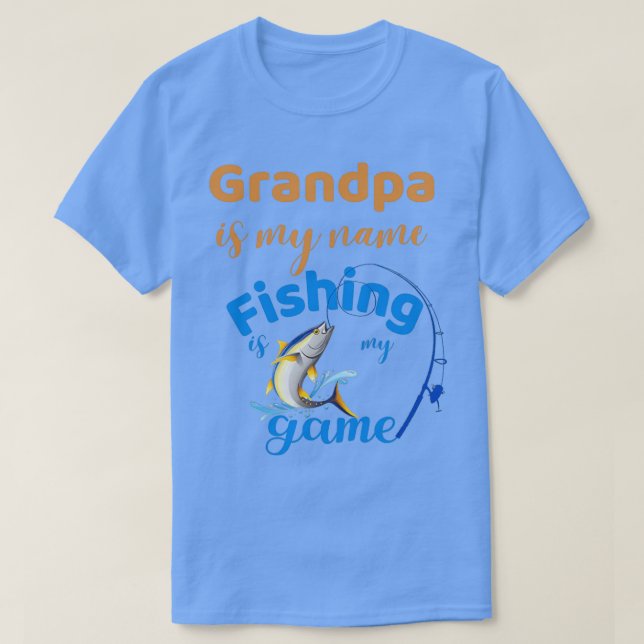 Camiseta Vovô é meu nome (Frente do Design)