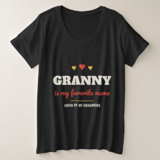 Camiseta Vovó É Meu Nome Favorito