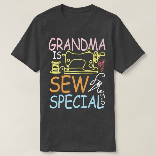 Camiseta Vovó é pequena. (Frente do Design)