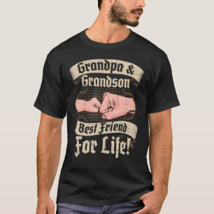 Camiseta Vovô E Vovô Dia de os pais Para Avô