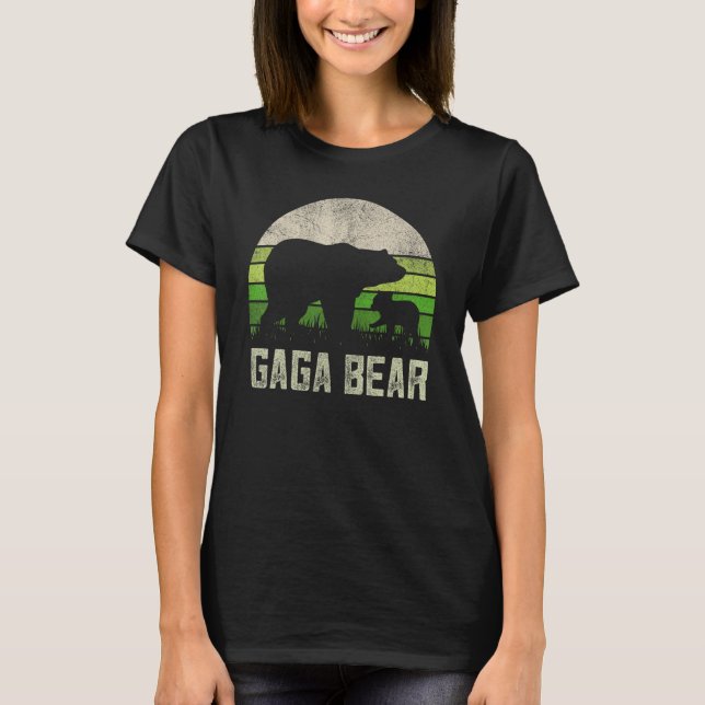 Camiseta Vovó Engraçada De Netos Cub Kids Gigi Bear (Frente)