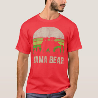 Camiseta Vovó engraçada do vovô, 6 filhotes da mamãe Bear V