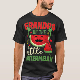 Camiseta Vovô Engraçado Da Pequena Melancia Tropical Fr