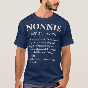 Camiseta Vovó Engraçado de Definição Nona 