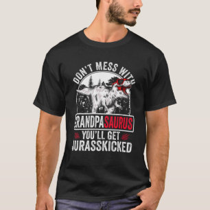 Camiseta Vovô Engraçado Dinossauros Pai do Pai
