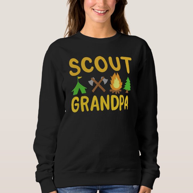 Camiseta Vovô escoteiro (Frente)