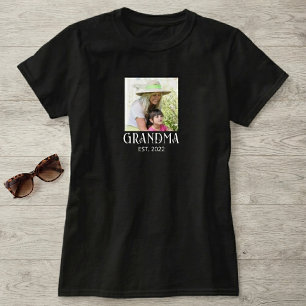 Camiseta Vovó Estabelecida Foto