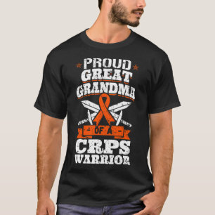 Camiseta Vovó Excelente Orgulhosa De Um Guerreiro Do Crps R