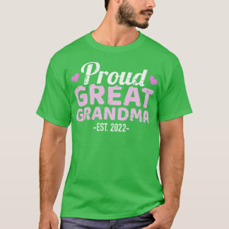 Camiseta Vovó excelente orgulhoso 2022